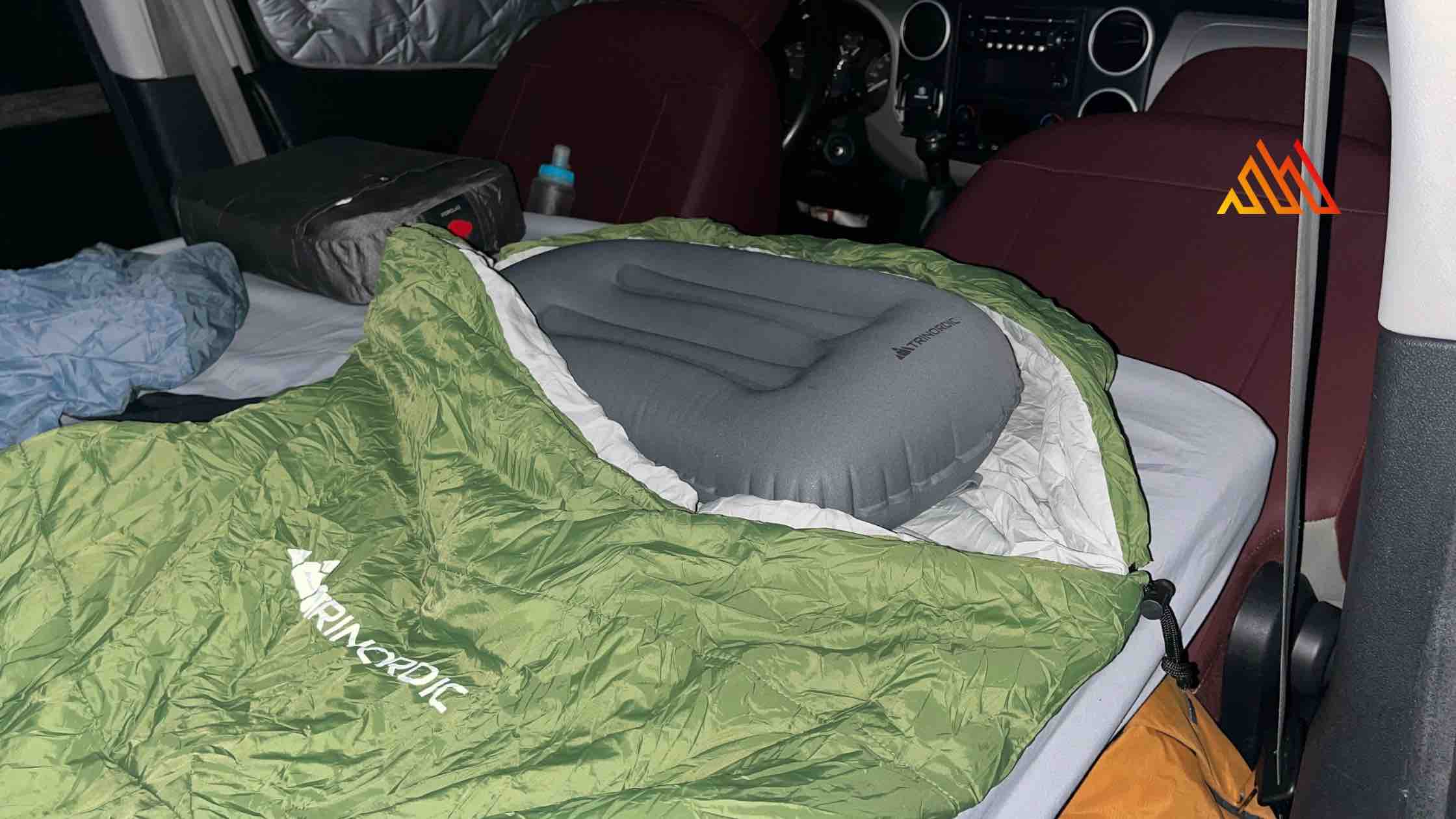 Saco de dormir del pack de vivac para verano de trinordic