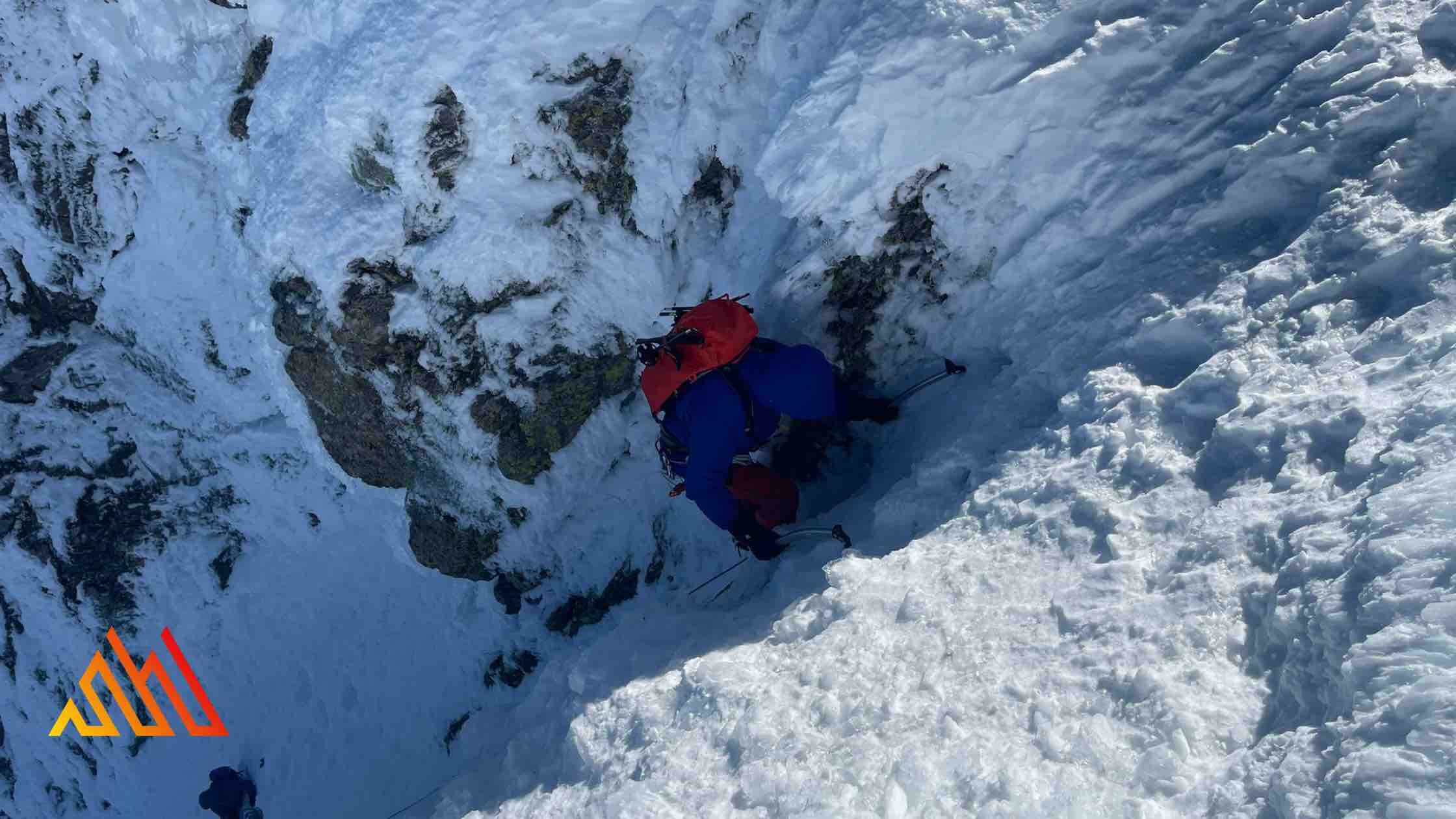 escalada en hielo